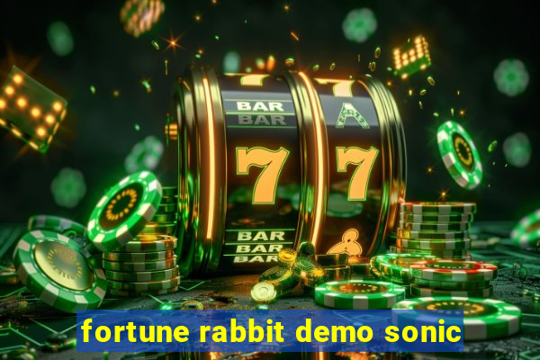 fortune rabbit demo sonic