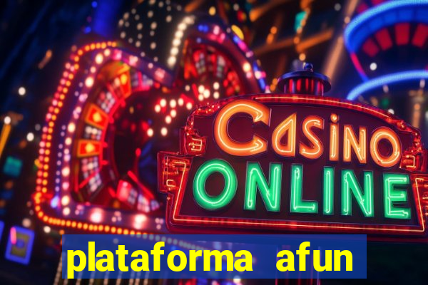 plataforma afun paga mesmo