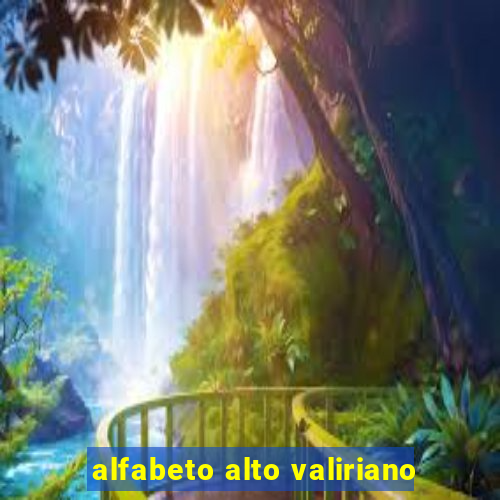 alfabeto alto valiriano