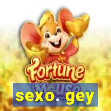 sexo. gey