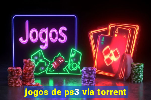 jogos de ps3 via torrent