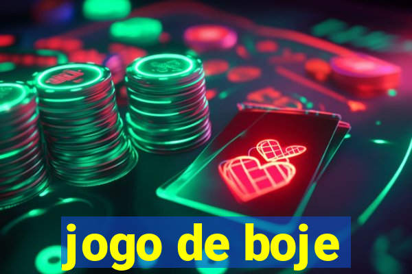 jogo de boje