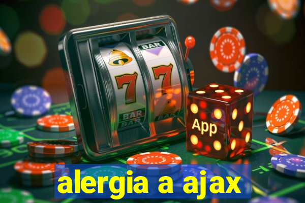 alergia a ajax