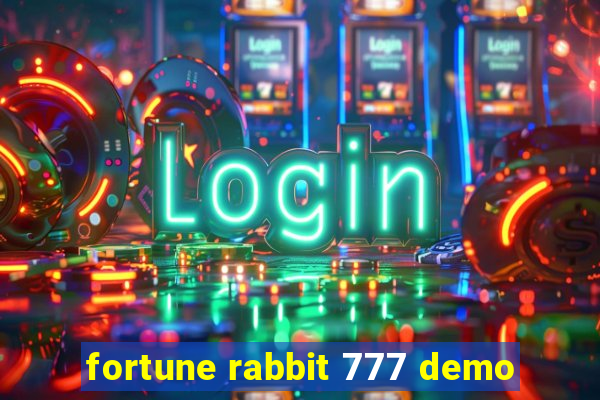 fortune rabbit 777 demo