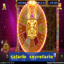 salario secretario de esportes