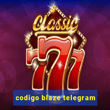 codigo blaze telegram