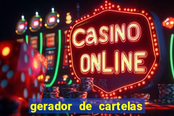 gerador de cartelas de bingo 1 a 99