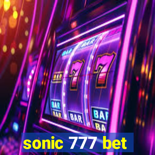 sonic 777 bet