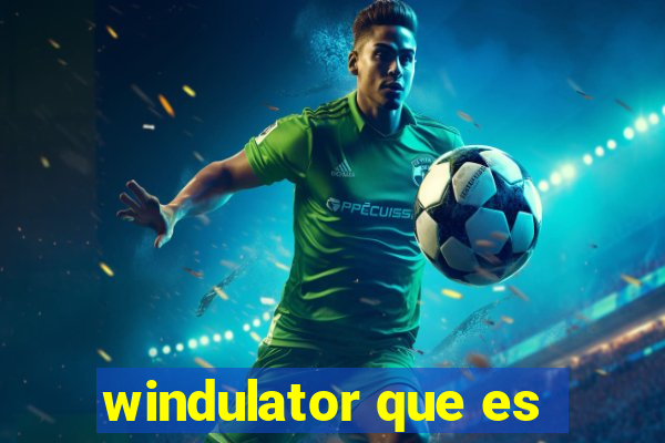 windulator que es