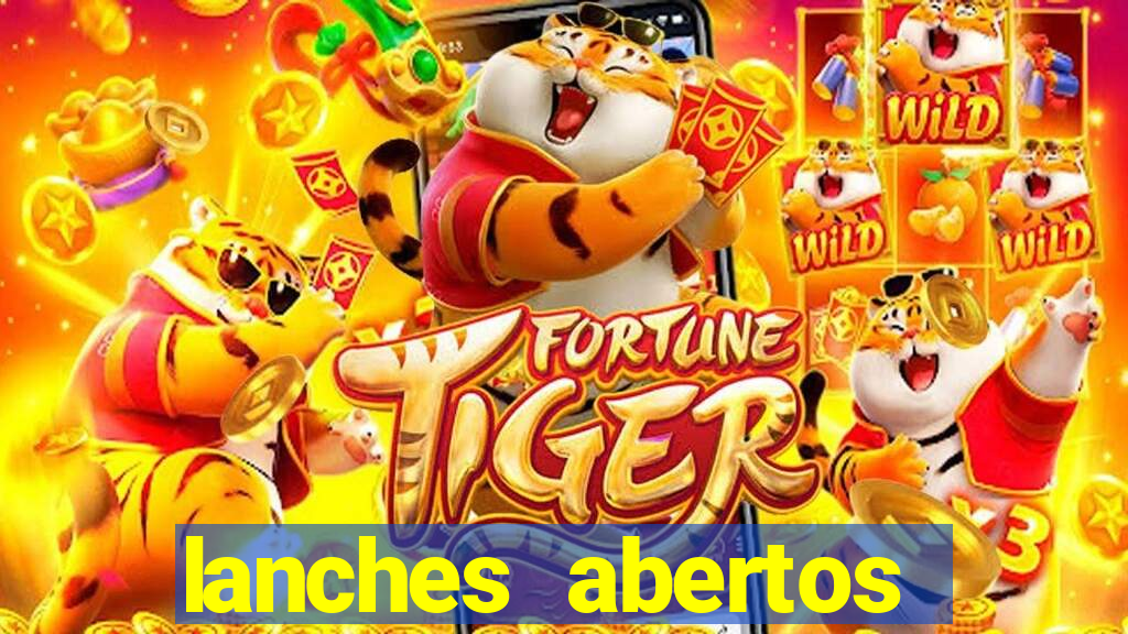 lanches abertos agora perto de mim