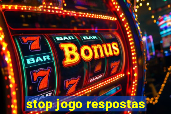 stop jogo respostas