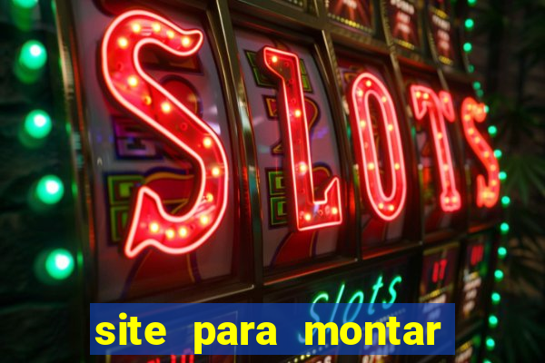 site para montar time de futebol