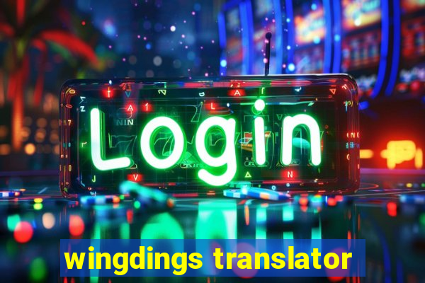 wingdings translator