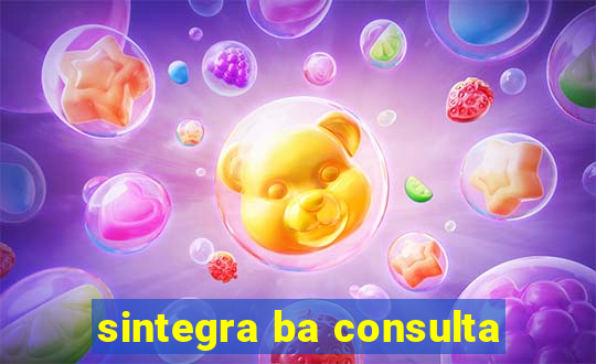 sintegra ba consulta