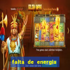 falta de energia em caucaia